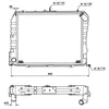 Image de Radiateur, Refroidissement Du Moteur Nrf 503962 Toyota