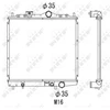 Image de Radiateur, Refroidissement Du Moteur Nrf 506557 Mitsubishi