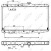 Image de Radiateur, Refroidissement Du Moteur Nrf 507581 Toyota