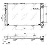 Image de Radiateur, Refroidissement Du Moteur Easy Fit Nrf 516580 Mercedes-Benz