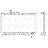 Image de Radiateur, Refroidissement Du Moteur Nrf 516712 Toyota