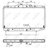 Image de Radiateur, Refroidissement Du Moteur Nrf 526711 Toyota