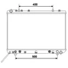 Image de Radiateur, Refroidissement Du Moteur Nrf 53499 Ssangyong