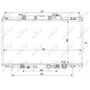 Image de Radiateur, Refroidissement Du Moteur Easy Fit Nrf 53574 Honda