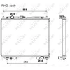 Image de Radiateur, Refroidissement Du Moteur Nrf 53666 Mitsubishi