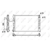 Image de Radiateur, Refroidissement Du Moteur Nrf 53684 Mazda