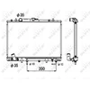 Image de Radiateur, Refroidissement Du Moteur Nrf 53687 Mitsubishi
