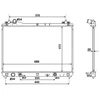Image de Radiateur, Refroidissement Du Moteur Nrf 53702 Suzuki