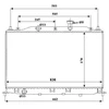 Image de Radiateur, Refroidissement Du Moteur Nrf 53822 Hyundai