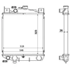 Image de Radiateur, Refroidissement Du Moteur Nrf 53881 Suzuki