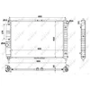 Image de Radiateur, Refroidissement Du Moteur Nrf 53902 Chevrolet;Daewoo