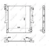Image de Radiateur, Refroidissement Du Moteur Nrf 53908 Mitsubishi