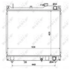Image de Radiateur, Refroidissement Du Moteur Nrf 53913 Suzuki