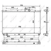 Image de Radiateur, Refroidissement Du Moteur Nrf 53942 Hyundai