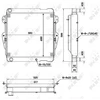 Image de Radiateur Nrf 52111 Toyota