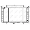 Image de Radiateur, Refroidissement Du Moteur Nrf 53070 Land Rover