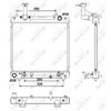 Image de Radiateur, Refroidissement Du Moteur Nrf 53079 Nissan;Suzuki