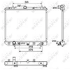 Image de Radiateur, Refroidissement Du Moteur Nrf 53158 Opel;Suzuki;Vauxhall
