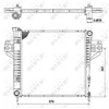 Image de Radiateur, Refroidissement Du Moteur Nrf 53182 Jeep