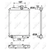 Image de Radiateur Nrf 53187 Daihatsu;Subaru