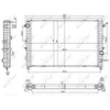 Image de Radiateur, Refroidissement Du Moteur Nrf 53197 Land Rover