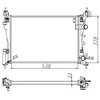 Image de Radiateur, Refroidissement Du Moteur Nrf 55341a Opel
