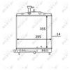 Image de Radiateur, Refroidissement Du Moteur Nrf 58531 Kia