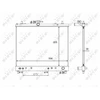 Image de Radiateur, Refroidissement Du Moteur Nrf 58446 Daihatsu