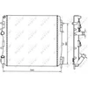 Image de Radiateur, Refroidissement Du Moteur Nrf 58316a Renault