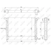 Image de Radiateur, Refroidissement Du Moteur Nrf 519523 Ford;Seat;Volkswagen