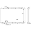 Image de Radiateur, Refroidissement Du Moteur Nrf 59225 Honda