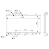 Image de Radiateur, Refroidissement Du Moteur Nrf 59227 Subaru