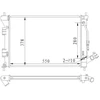 Image de Radiateur, Refroidissement Du Moteur Nrf 59292 Hyundai