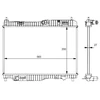 Image de Radiateur, Refroidissement Du Moteur Nrf 59134 Ford