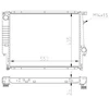 Image de Radiateur, Refroidissement Du Moteur Nrf 509558a Bmw