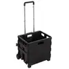 Image de Chariot de courses pliable, chariot pliable de 30l