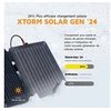 Image de SolarBooster - Chargeur solaire - Gen24 - 28 Watt - 3 A - Fast Charge - 2 connecteurs de sortie (USB, USB-C)