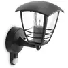 Image de Applique murale myGarden Creek E27 Lumière blanche et chaude Noire