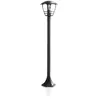Image de Lampadaire borne d'extérieur myGarden Creek E27 Lumière blanche et chaude Noir