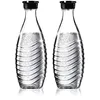 Image de Sodastream Carafes en verre   Lot de 2 bouteilles 0,7L, compatibles uniquement avec les machines Penguin et Crystal, lavables au lave-vaisselle en occasion ou reconditionné