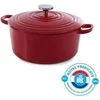 Image de BK Cookware H6072.524 BK Bourgogne Cocotte en Fonte - Ronde - 24 cm - 4.2L - Revetement emaille - Couvercle avec Anneaux