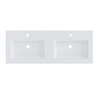 Image de Lavabo Double SPRING DEW RIHO 120,5x46 x1,5 cm en marbre