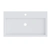 Image de Lavabo SPRING VOW RIHO 100x40x8 cm en composite de marbre