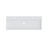 Image de Lavabo SPRING VOW RIHO 120x40x8 cm 2 trous en composite de marbre