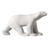Image de Figurine miniature reproduction l'ours blanc de pompon
