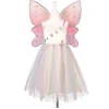 Image de Deguisement robe + ailes Louanne 3­-4 ans