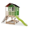 Image de Maisonnette en bois Loft 500 - vert