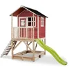 Image de Maisonnette en bois Exit Toys Loft 500 Rouge TU 50.05.23.00