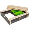 Image de Bac à sable en bois Exit Toys Aksent 94 x 77 cm Gris TU 52.05.01.05