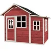 Image de Maisonnette en bois Exit Toys Loft 150 Rouge TU 50.02.13.00